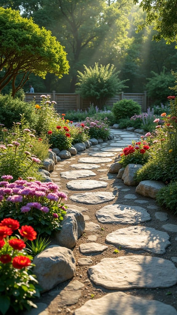 natural flow garden design
