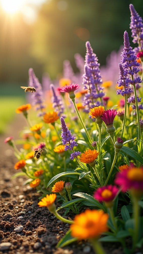 natural mulch enhances moisture retention