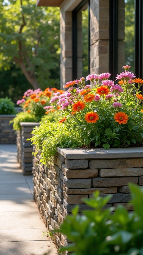 natural stone garden enhancements