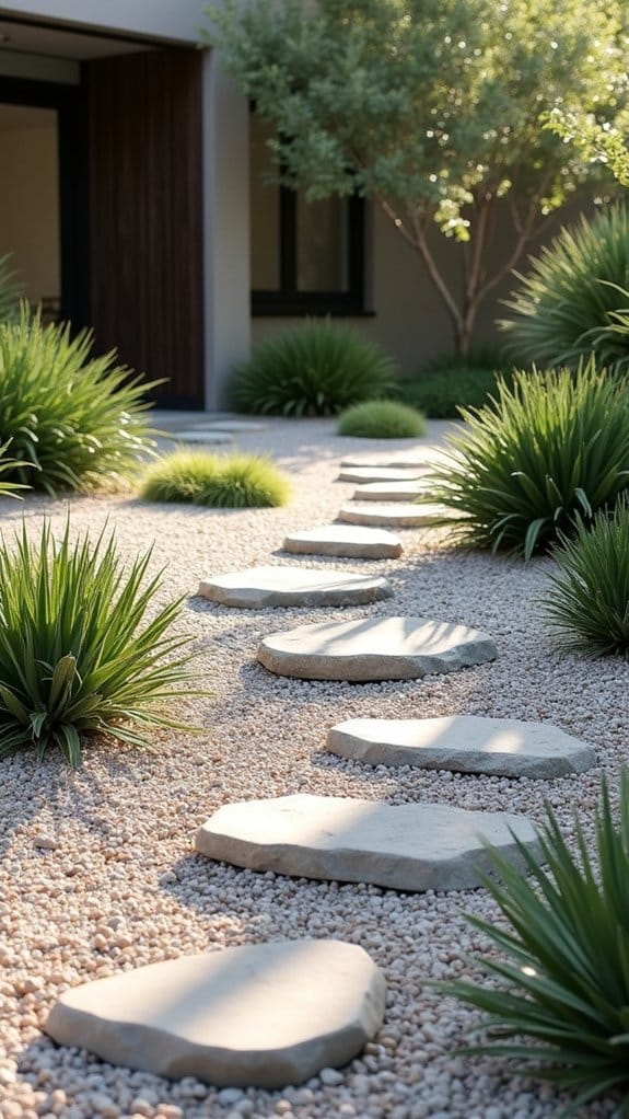 natural stone pathway benefits