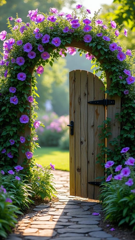 nature inspired garden gates