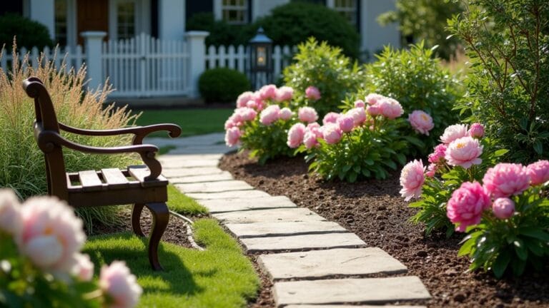 21 Stunning Front Yard Peonies Landscaping Ideas for a Grand Entrance peony landscaping front entrance