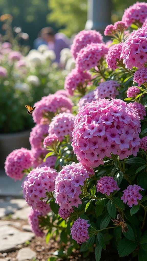 phlox attracts beneficial pollinators