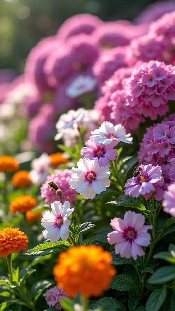 phlox enhancing annuals display