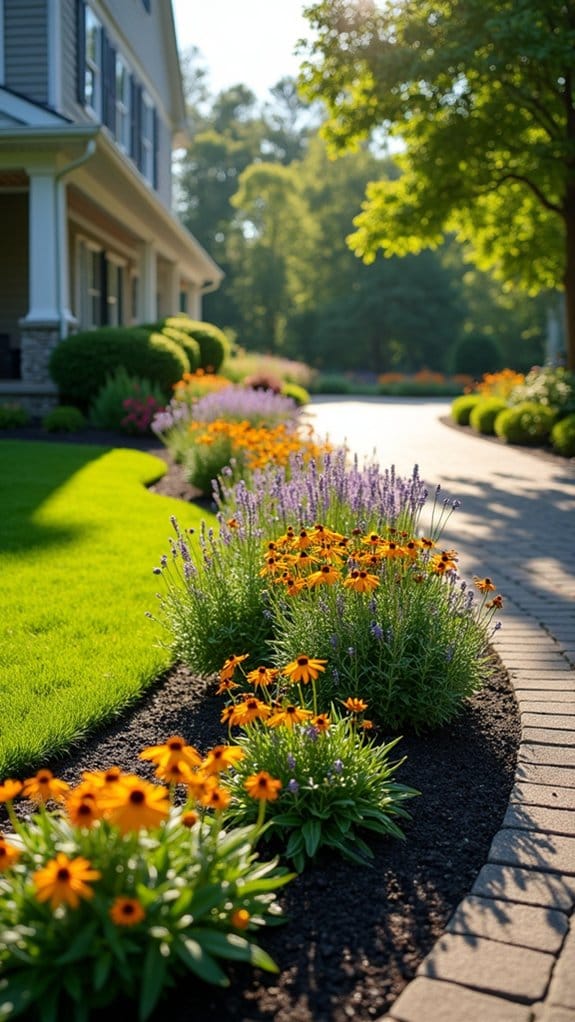 pollinator attracting native flowers