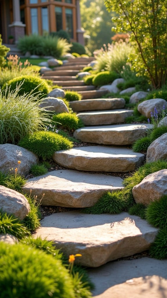 reclaimed stone steps charm