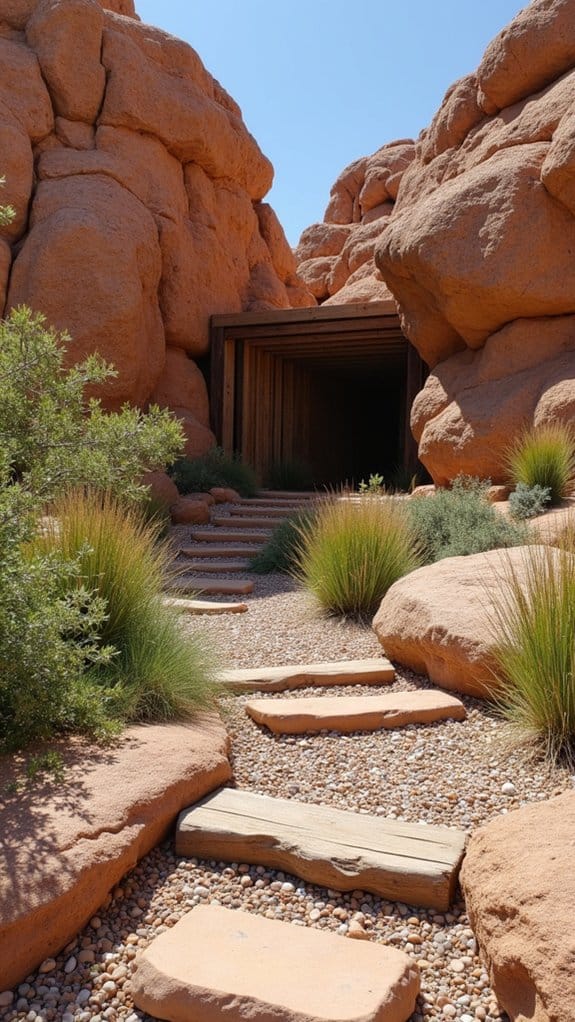 rock and timber harmony