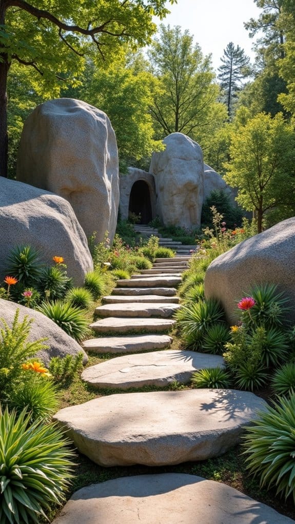 rock art enhances aesthetics