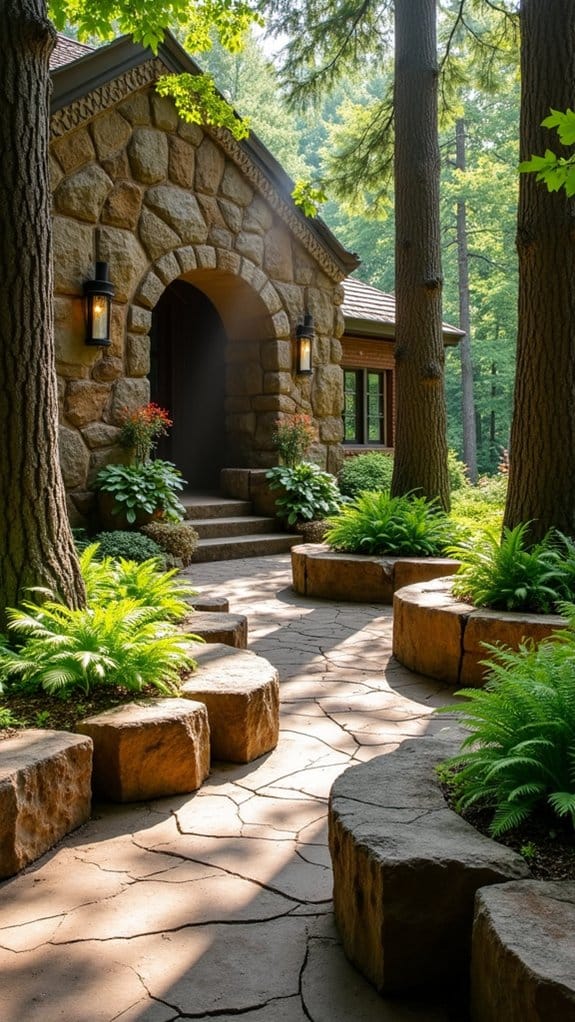 rock filled planter boxes benefits