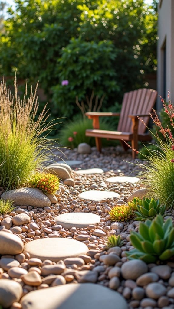 rock garden border enhancements