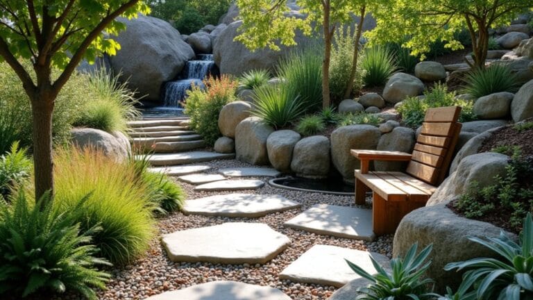 rock landscaping outdoor transformation