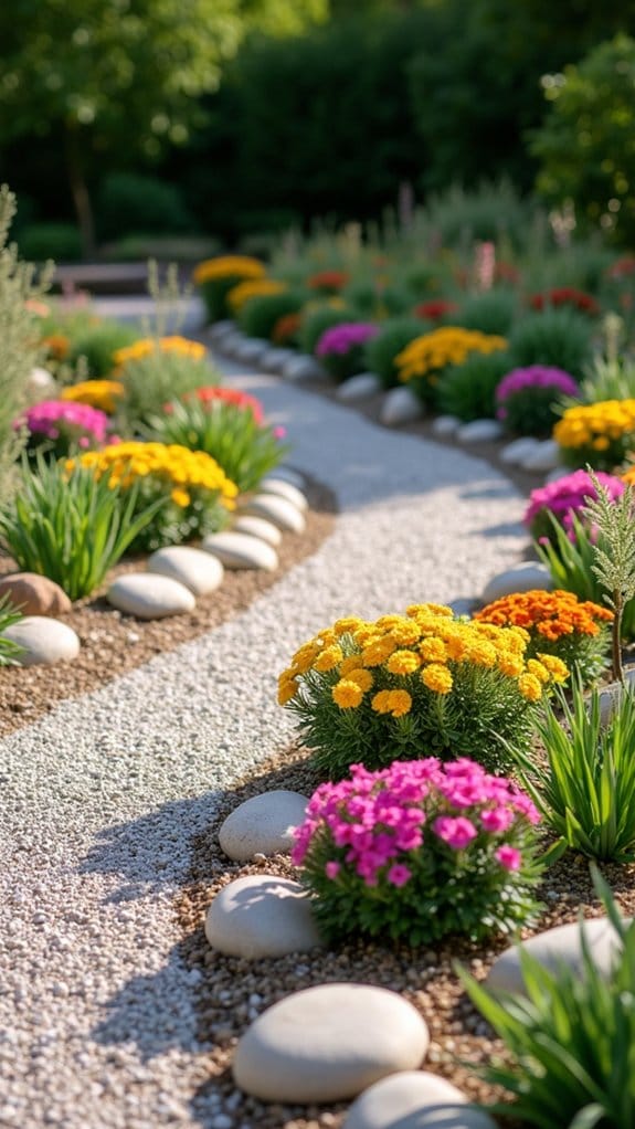 rock mulching benefits gardening