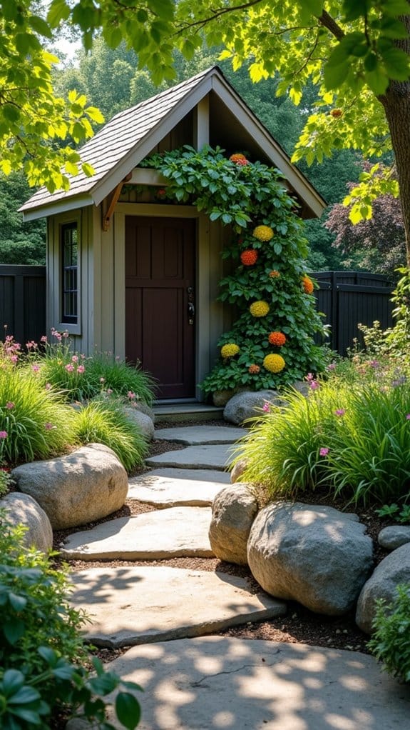 rock planters for gardening