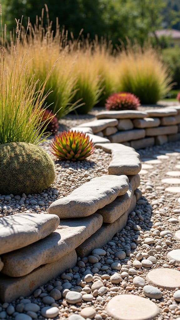 rock walls for landscaping