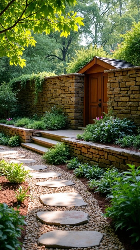 rustic charm garden enhancement