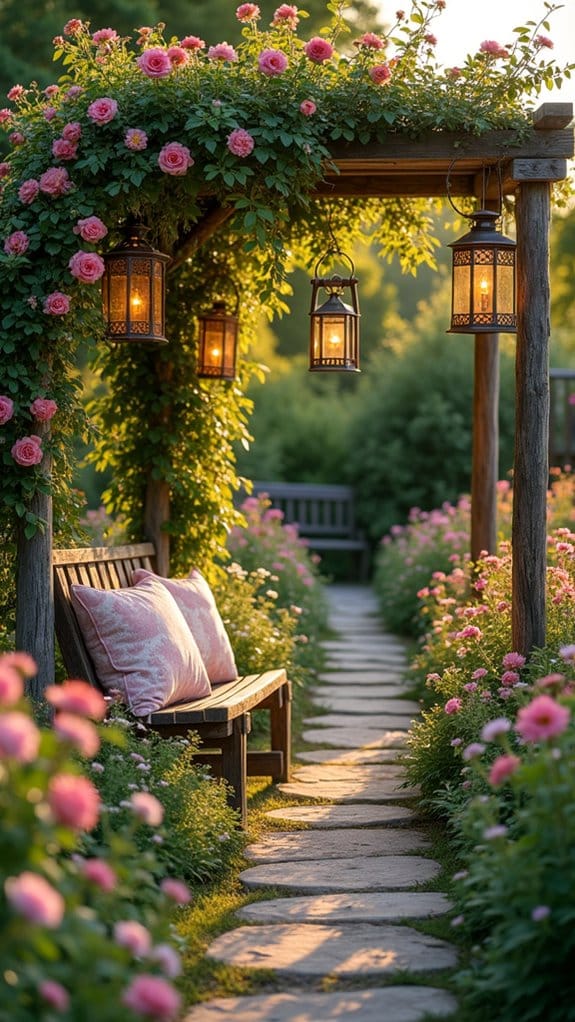 rustic lighting for ambiance