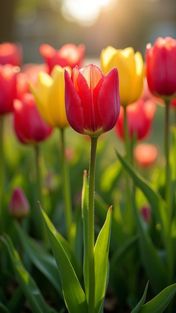 scented tulips enhance gardens