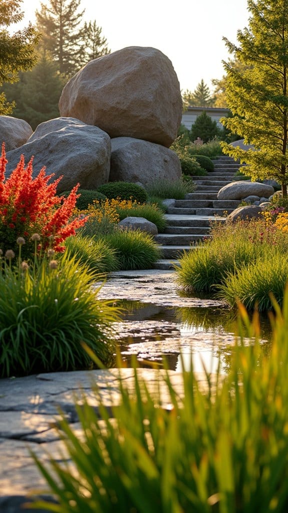 seasonal boulder display ideas