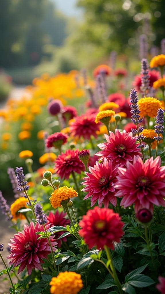 seasonal flower bed rotation
