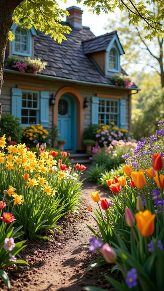 seasonal flower garden rotations