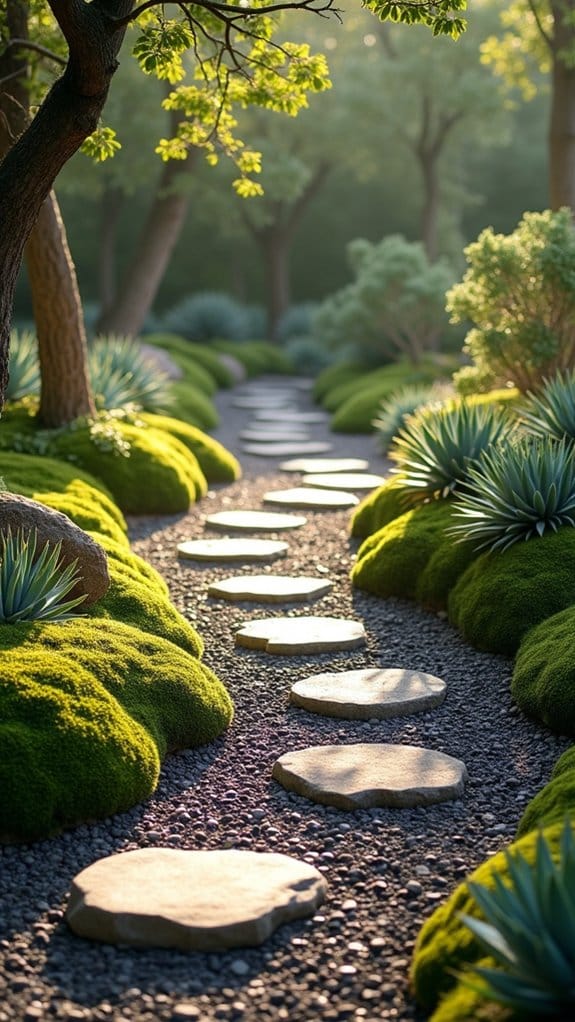 serene mixed material pathways