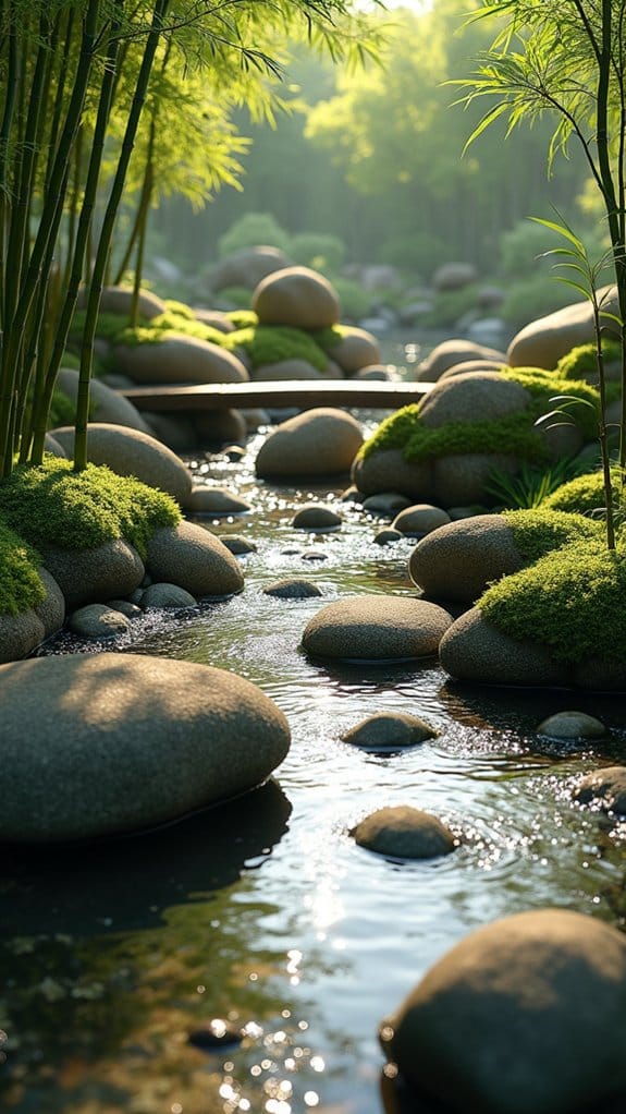 serene outdoor zen retreat