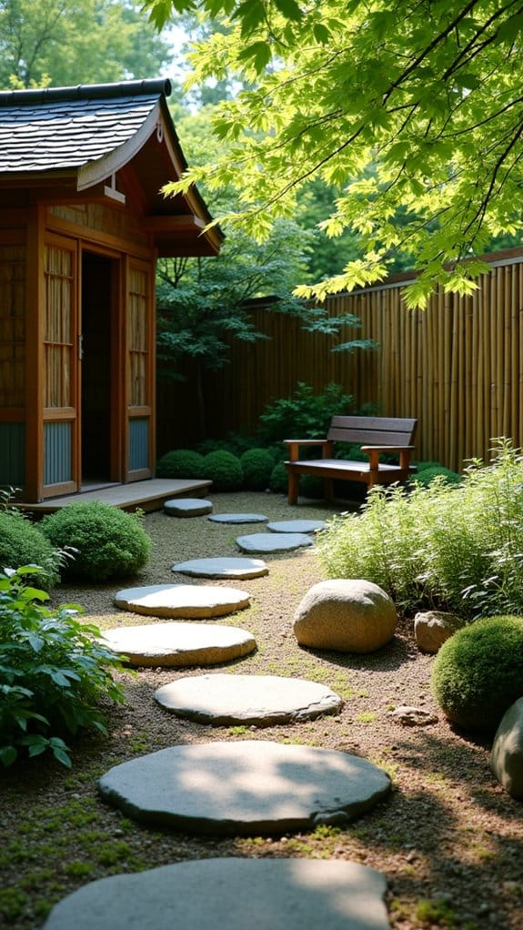 serene zen garden retreat