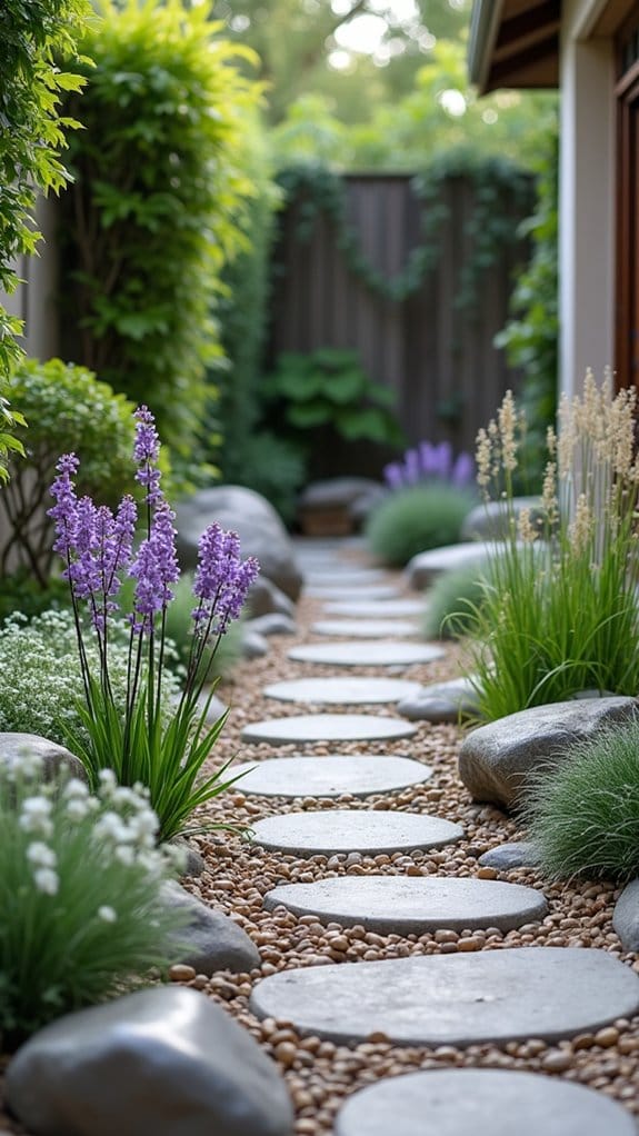 serene zen rock garden
