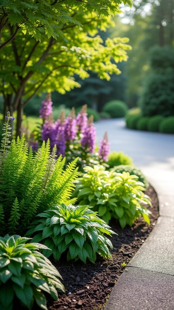 shade loving plants for serenity