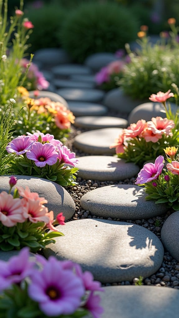 smooth stones enhance tranquility