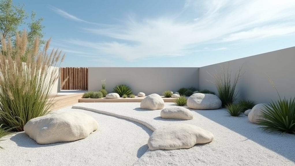 23 Clean Minimalist Rock Landscaping Ideas for a Sophisticated Yard