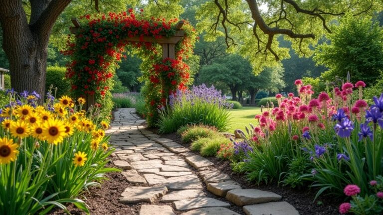 southern charm flower beds