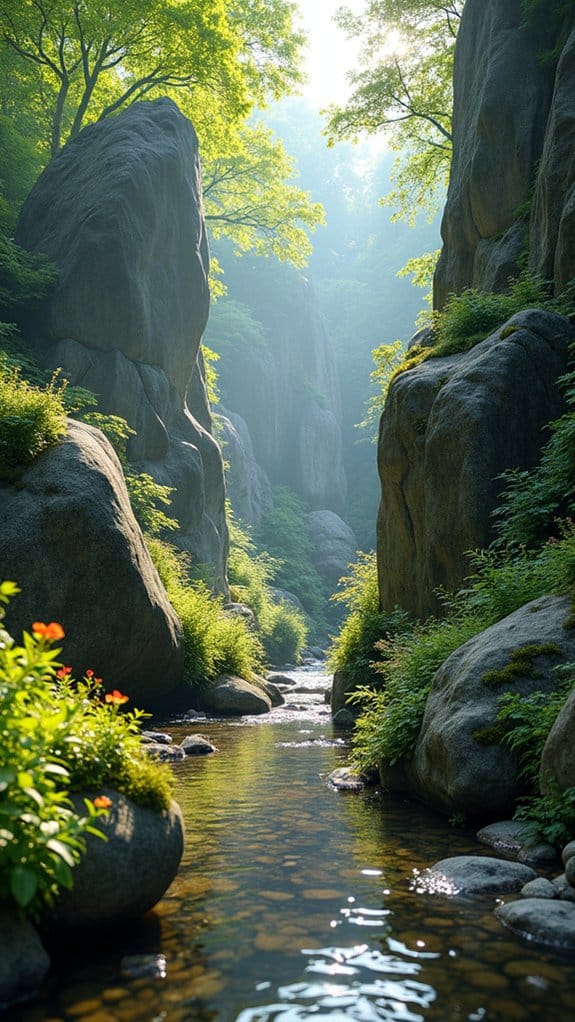 stunning natural landscape focal points