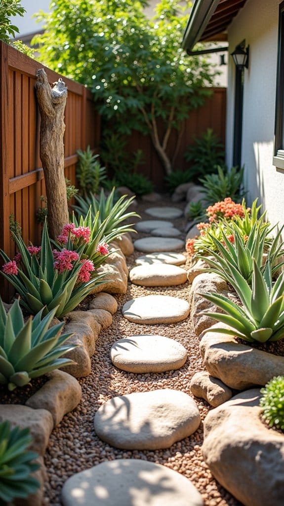 succulent rock arrangement ideas