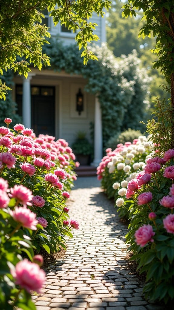 timeless classic peony borders