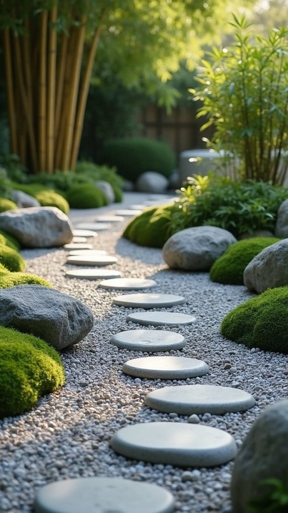 tranquil budget friendly garden design