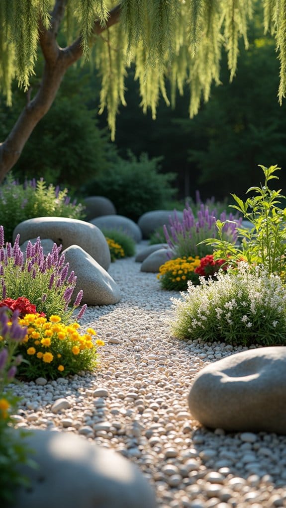 tranquil minimalist rock designs