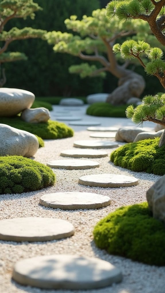 tranquil zen garden design