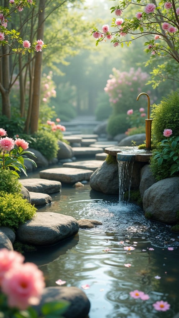 tranquil zen garden oasis