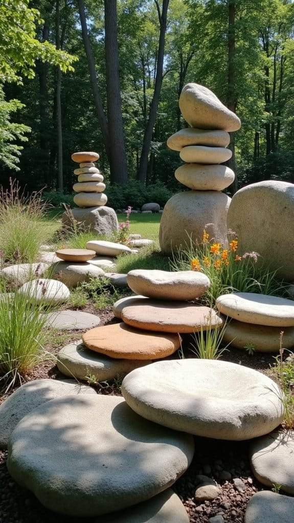transformative artistic rock sculptures