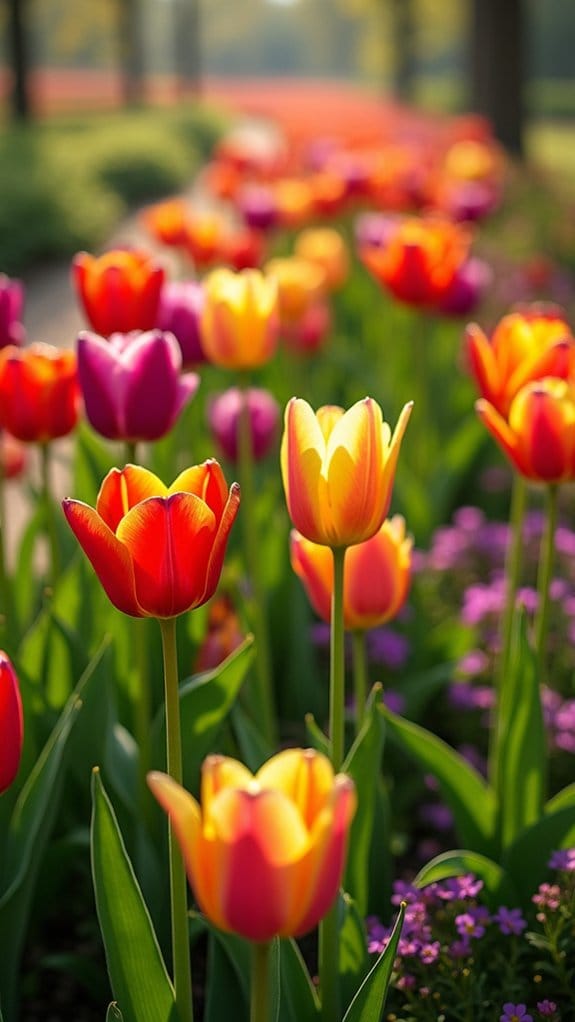 tulip cutting garden design