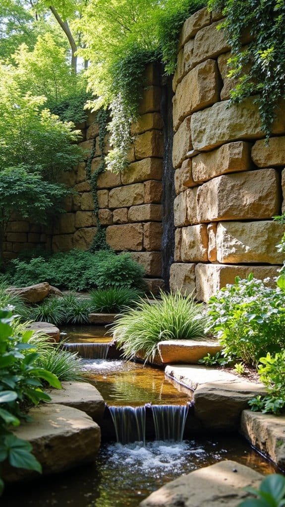 vertical rock wall beauty