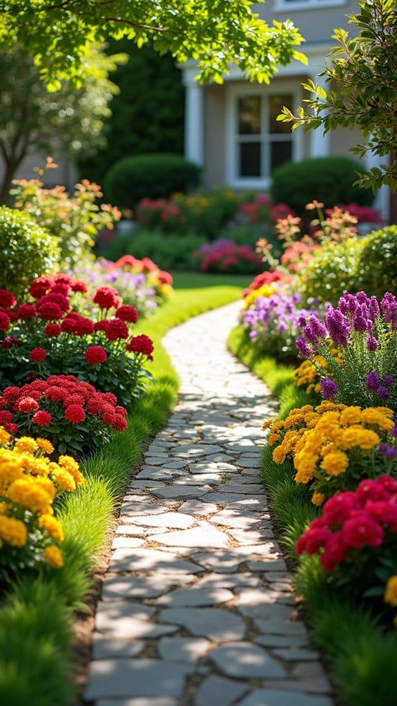 vibrant annual flower combinations