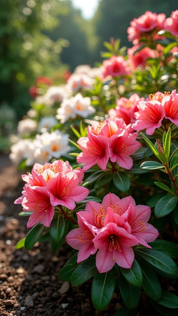 vibrant borders for gardens