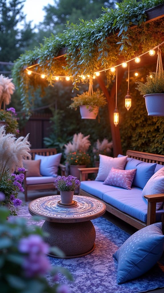 vibrant colors relaxed atmosphere