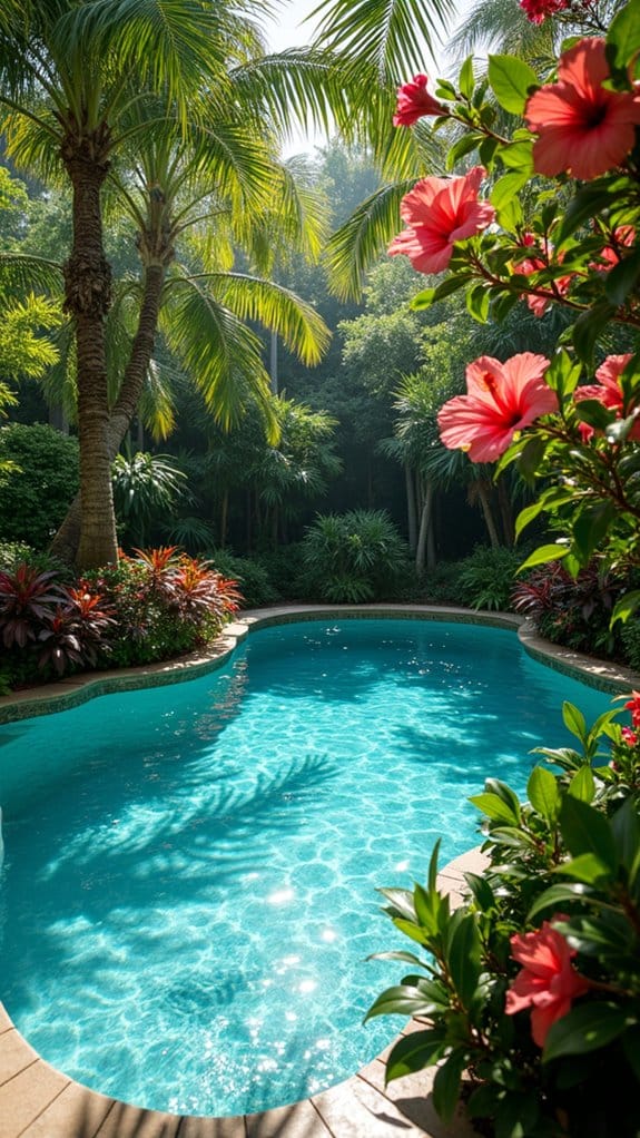 vibrant contrast with foliage