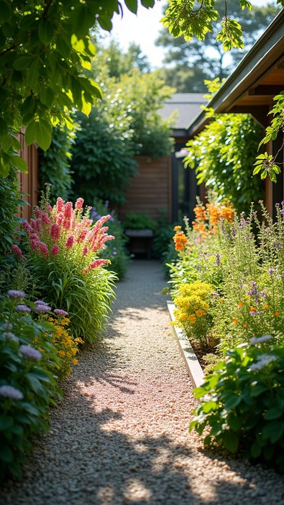 vibrant flower oasis creation