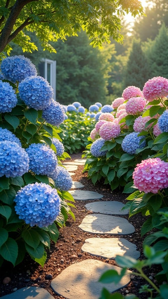 vibrant hydrangea color combinations