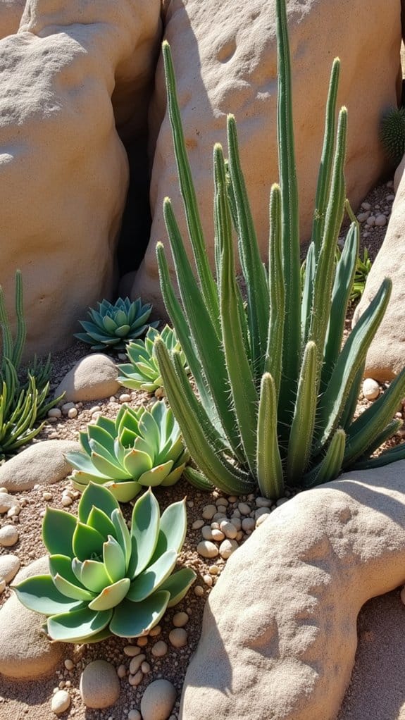 vibrant low maintenance plant arrangements