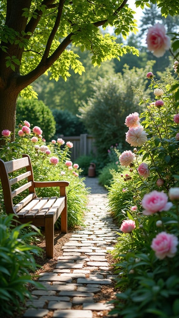 vibrant lush cottage charm